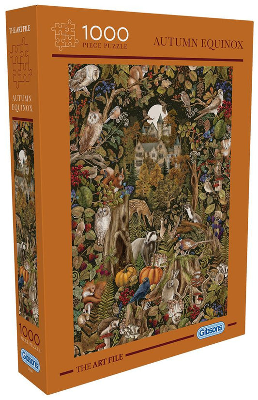 Gibsons - The Art File Autumn Equinox - 1000 Piece Jigsaw Puzzle