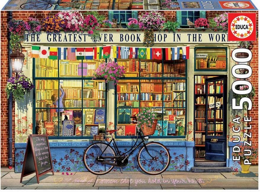 Educa - Greatest Bookshop In The World - 5000 Piece Jigsaw Puzzle