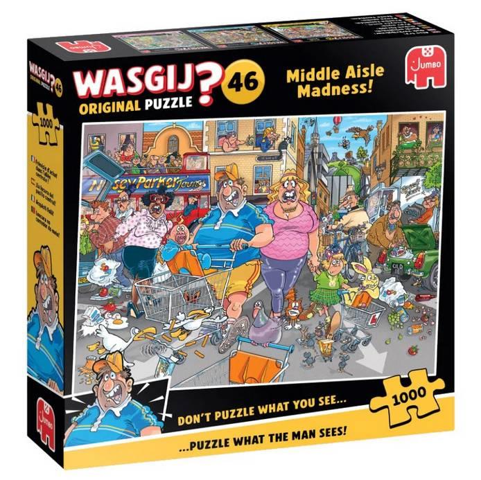 Wasgij - Original 46 Middle Aisle Madness! - 1000 Piece Jigsaw Puzzle