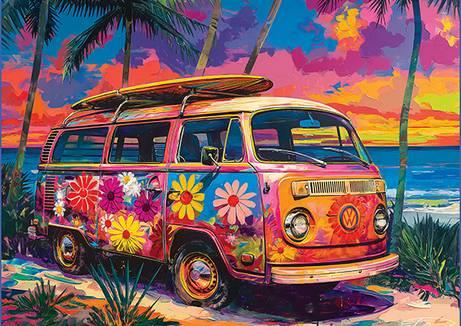 Eurographics - VW Bayside - 500XL Piece Jigsaw Puzzle