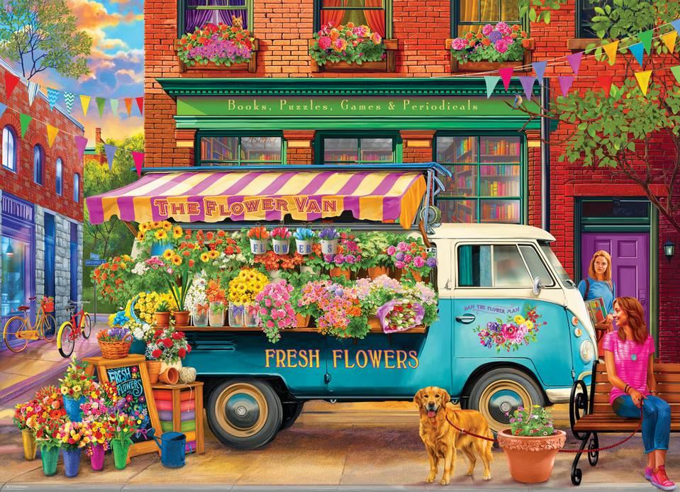Eurographics - VW The Flower Van - 1000 Piece Jigsaw Puzzle