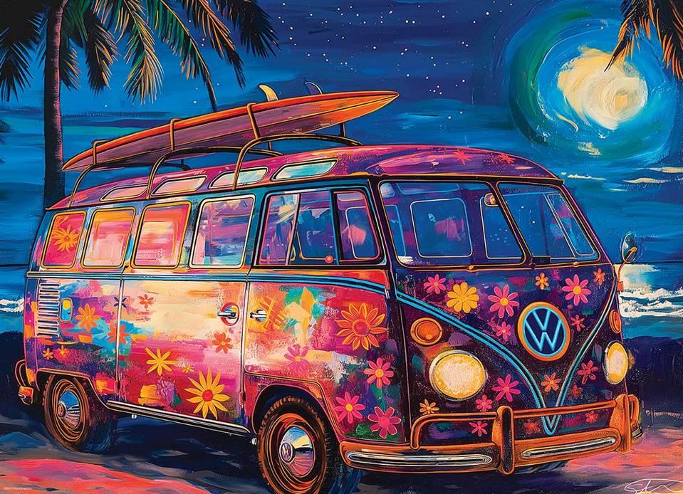Eurographics - VW Beach Fun - 1000 Piece Jigsaw Puzzle