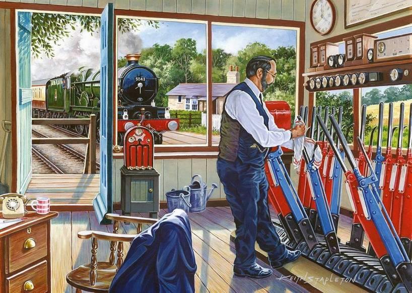 House of Puzzles - Signalling Change - 250XL Piece Jigsaw Puzzle