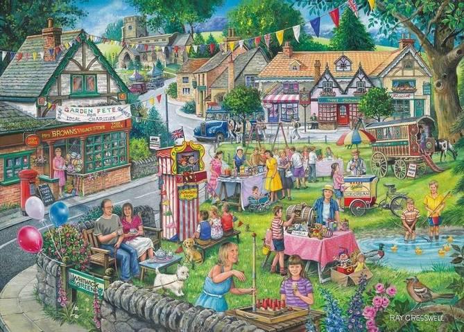 House of Puzzles - Summer Green - 500 Piece Jigsaw Puzzle