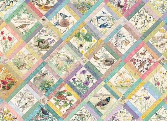 Cobble Hill - Country Diary Quilt  - 1000 Piece Jigsaw Puzzle