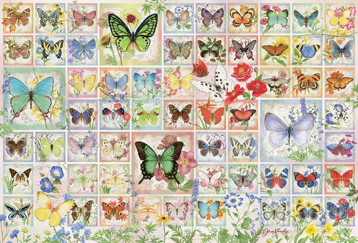 Cobble Hill - Butterflies & Blossoms - 2000 Piece Jigsaw Puzzle
