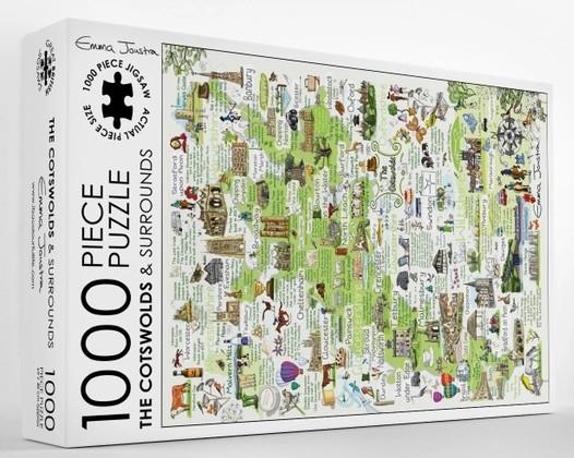 Emma Joustra - The Cotswolds - 1000 Piece Jigsaw Puzzle