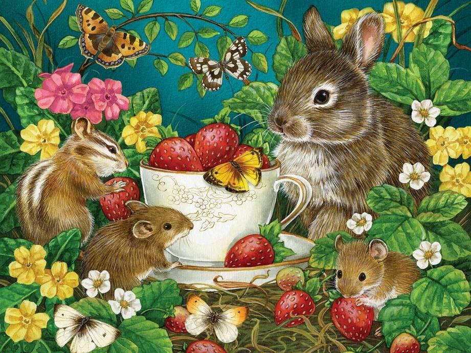 Cobble Hill - Berry Sweet - 275 Piece Jigsaw Puzzle