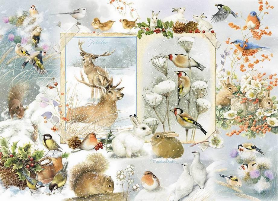 Cobble Hill - Natural Journal Winter - 1000 Piece Jigsaw Puzzle