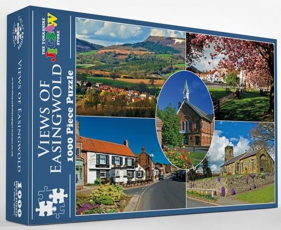 The Yorkshire Jigsaw Store - Views of Easingwold - 1000 Piece Jigsaw Puzzle