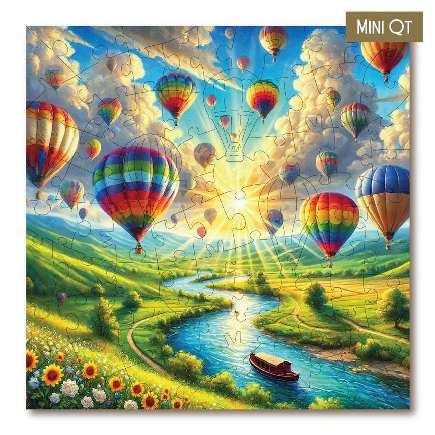 Victory Puzzles - Up, Up & Away! - 78 Piece Jigsaw Puzzle