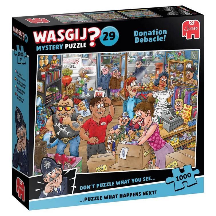 Wasgij - Mystery 29 Donation Debacle! - 1000 Piece Jigsaw Puzzle