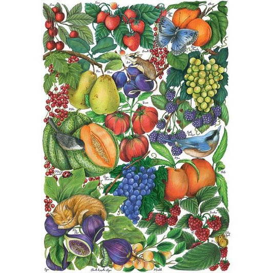 Calypto - Fruits d'Ete - Summer Fruits - 500 Piece Jigsaw Puzzle
