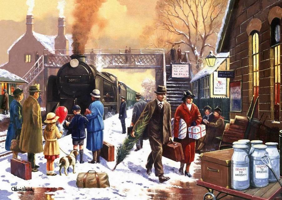 Ravensburger - Last Train Home - 1000 Piece Jigsaw Puzzle
