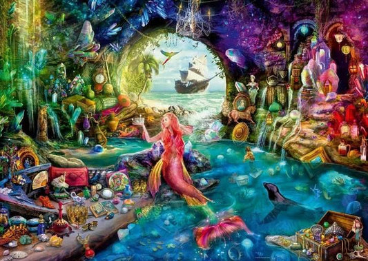 Ravensburger - Mermaids Treasure - 1000 Piece Jigsaw Puzzle
