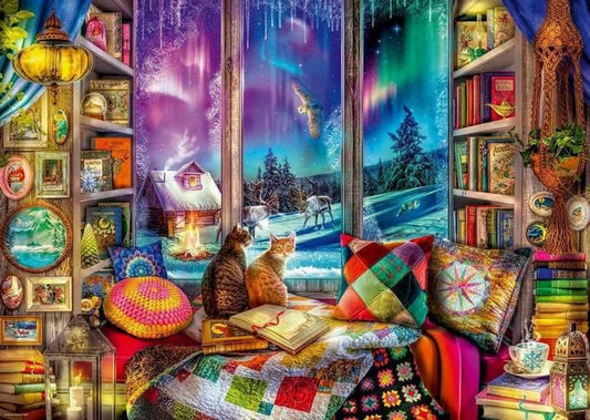 Ravensburger - Winter Reading Nook - 1000 Piece Jigsaw Puzzle