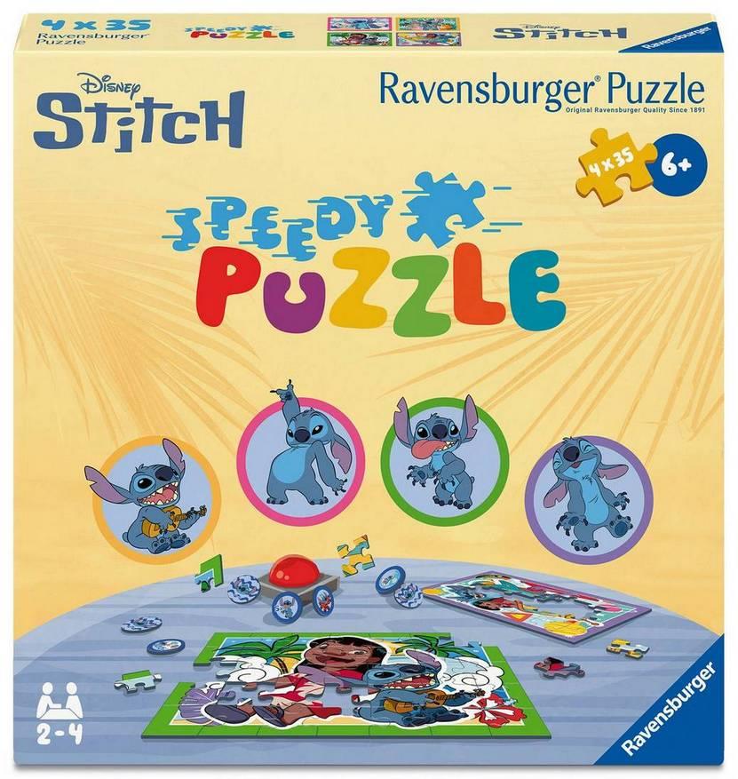 Ravensburger - Speedy Puzzle Stitch - 4 x 35 Piece Jigsaw Puzzle