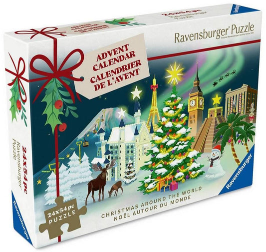 Ravensburger - Christmas Puzzle Advent Calendar - 24 x 54 Piece Jigsaw Puzzle