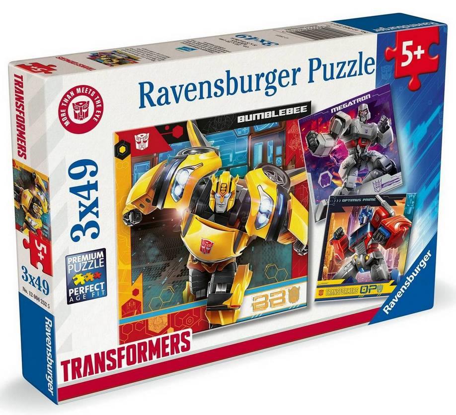 Ravensburger - Transformers - 3 x 49 Piece Jigsaw Puzzle
