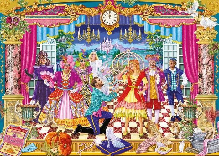 Gibsons - The Glass Slipper - 1000 Piece Jigsaw Puzzle