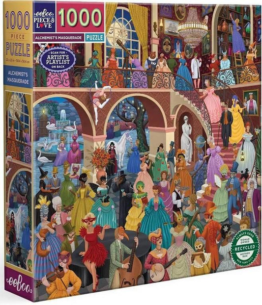 Eeboo - Alchemists Masquerade - 1000 Piece Jigsaw Puzzle