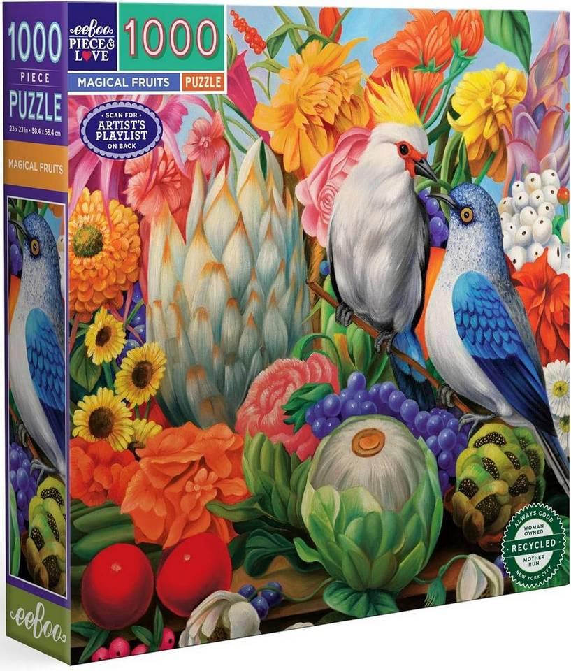 Eeboo - Magical Fruits - 1000 Piece Jigsaw Puzzle