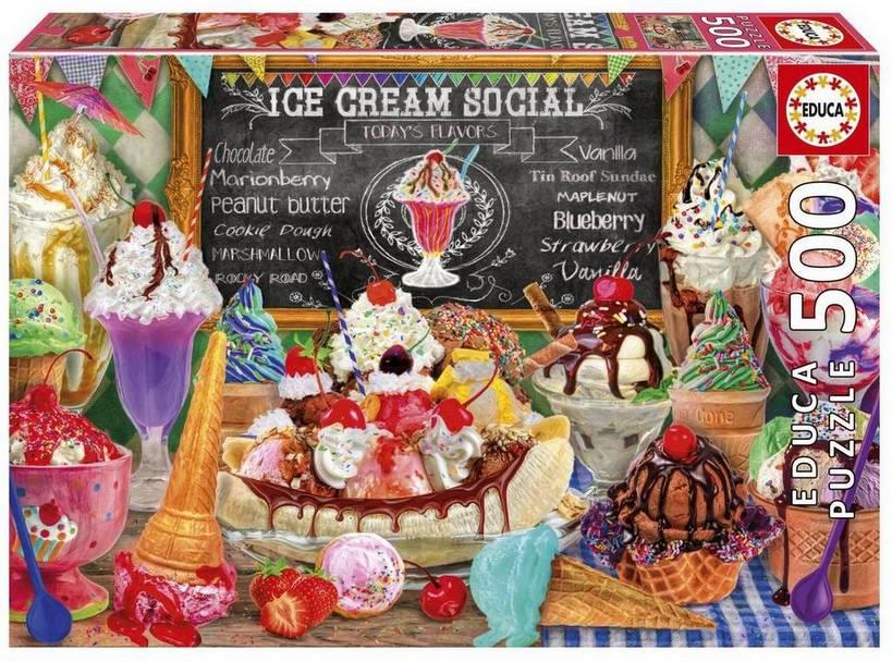 Educa - Ice Cream Parlour - 500 Piece Jigsaw Puzzle
