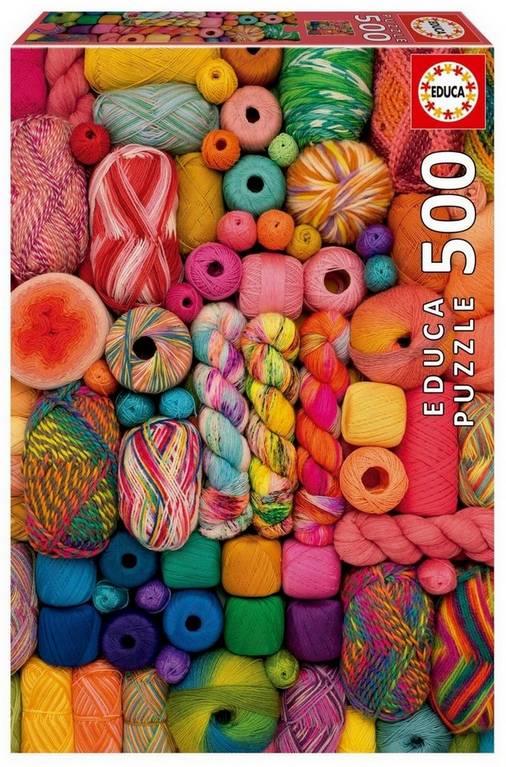 Educa - Yarns - 500 Piece Jigsaw Puzzle