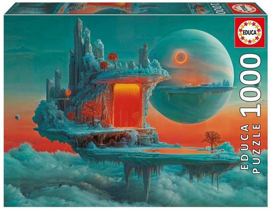 Educa - Planet Of Fire And Ice - 1000 Piece Jigsaw Puzzle