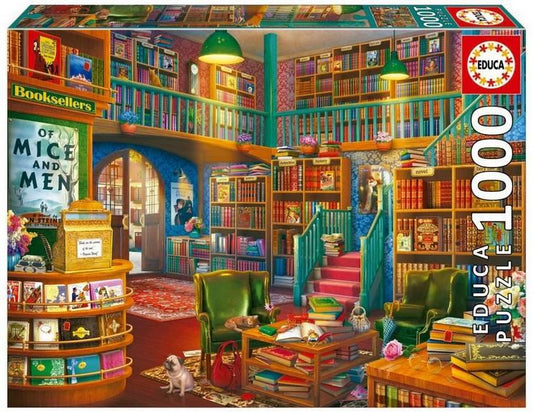 Educa - Wonderful Bookshop - 1000 Piece Jigsaw Puzzle
