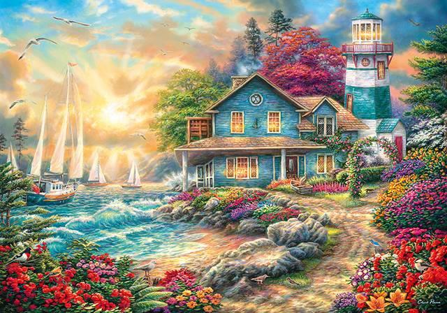 CherryPazzi - Sunrise by the Sea - 2000 Piece Jigsaw Puzzle