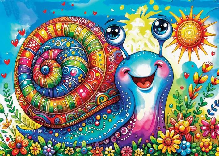 Delfy - Snail You Later! - 1000 Piece Jigsaw Puzzle