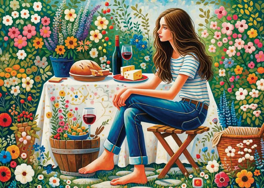 Delfy - Waiting for Company - 1000 Piece Jigsaw Puzzle