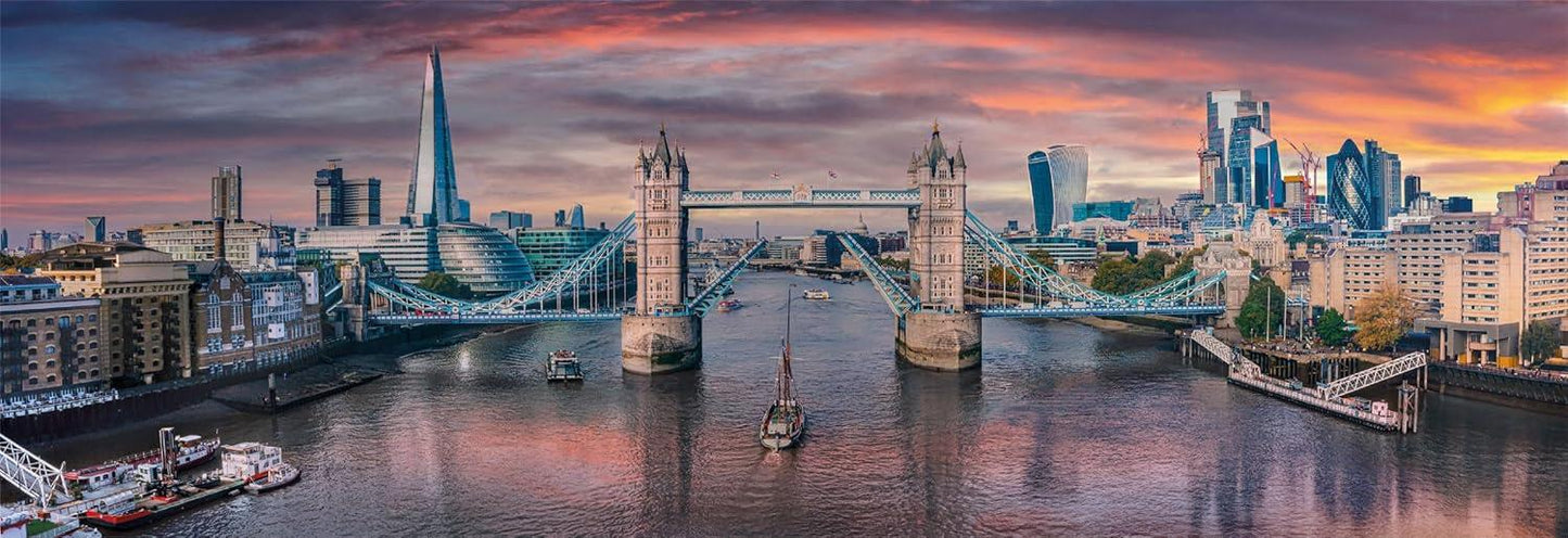 Clementoni - Across The River Thames - 1000 Piece Jigsaw Puzzle