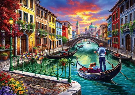 Anatolian - Gondola Nera - 700 Piece Jigsaw Puzzle