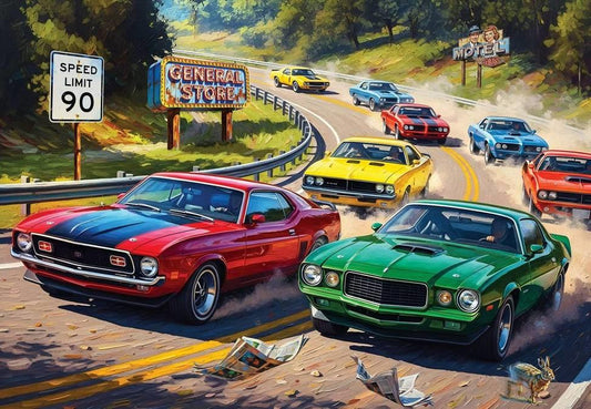 Anatolian - Speed Lover - 260 Piece Jigsaw Puzzle