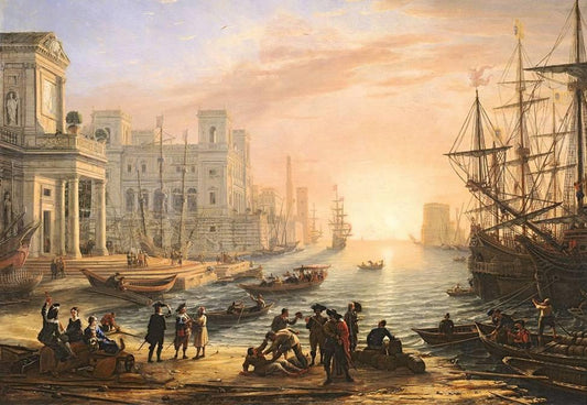 Anatolian - Sea Port At Sunset - 2000 Piece Jigsaw Puzzle