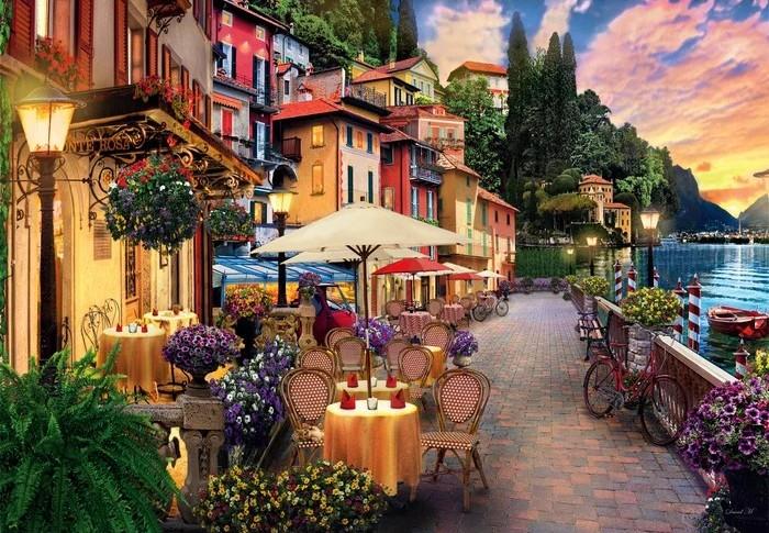 Clementoni - Lake Como - 500 Piece Jigsaw Puzzle