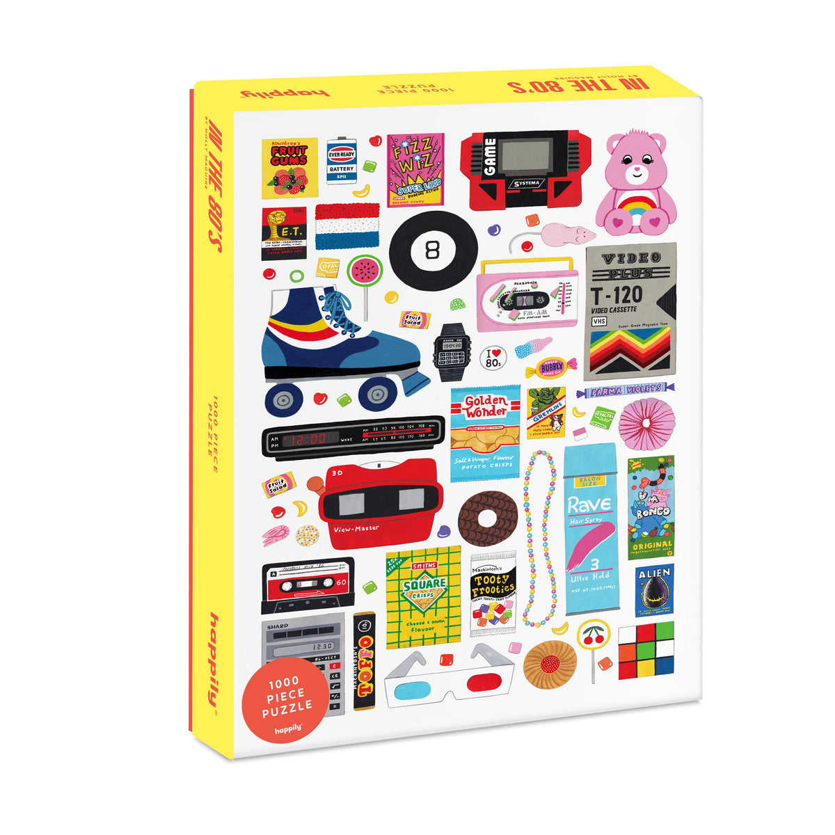 Happily Puzzles - In the 80's - 1000 Piece Jigsaw Puzzle