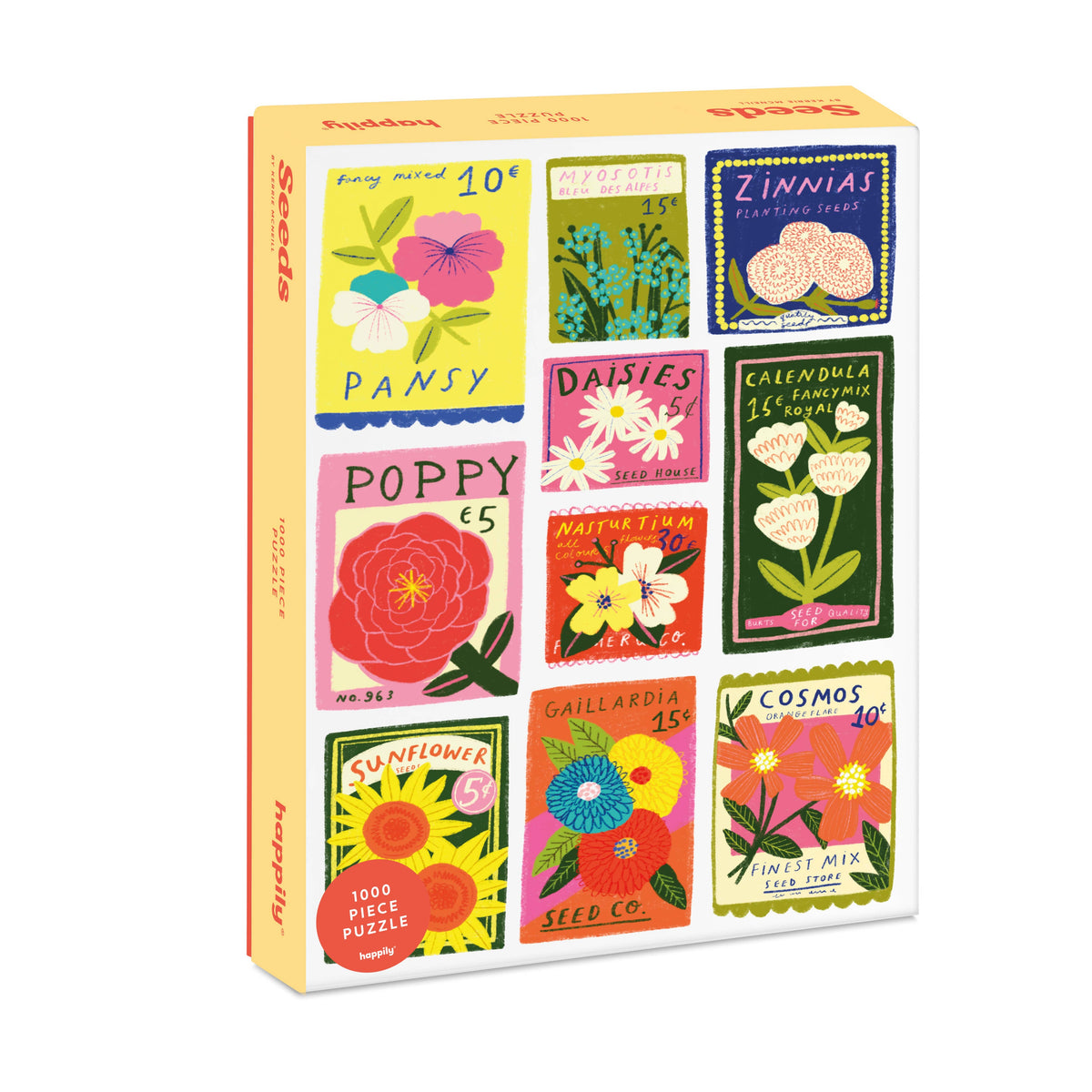 Happily Puzzles - Seeds - 1000 Piece Jigsaw Puzzle