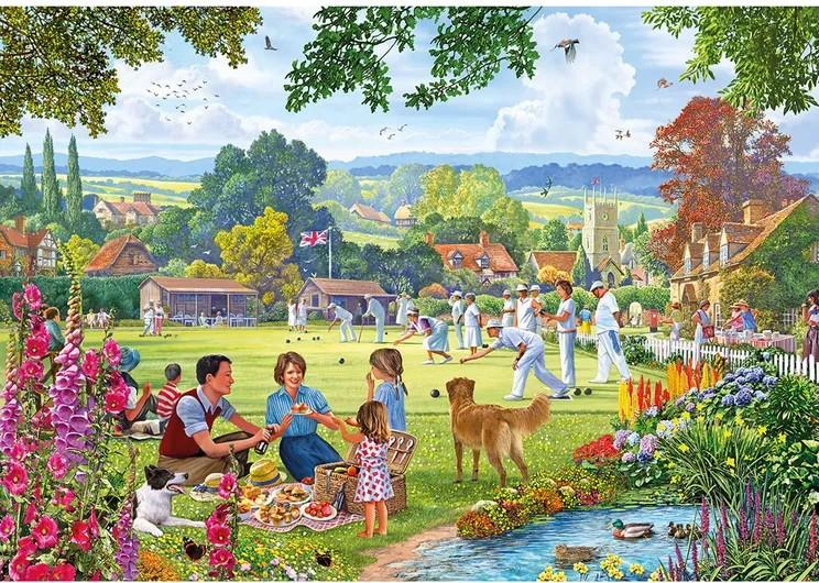 Wentworth - Crown Green Bowlers - 250 Piece Jigsaw Puzzle