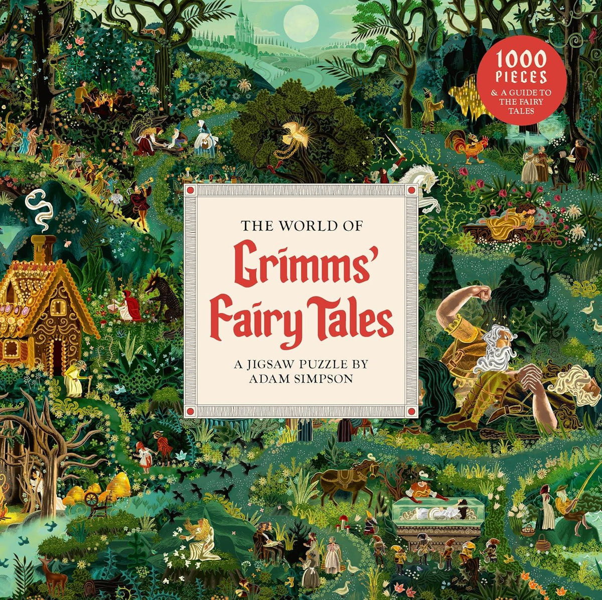 Laurence King - The World of Grimms Fairy Tale - 1000 Piece Jigsaw Puzzle