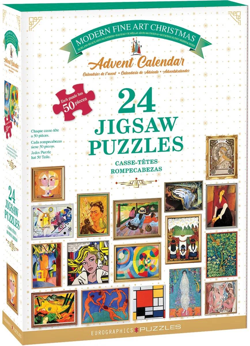 Eurographics - Modern Fine Art Advent Calendar - 24 x 50 Piece