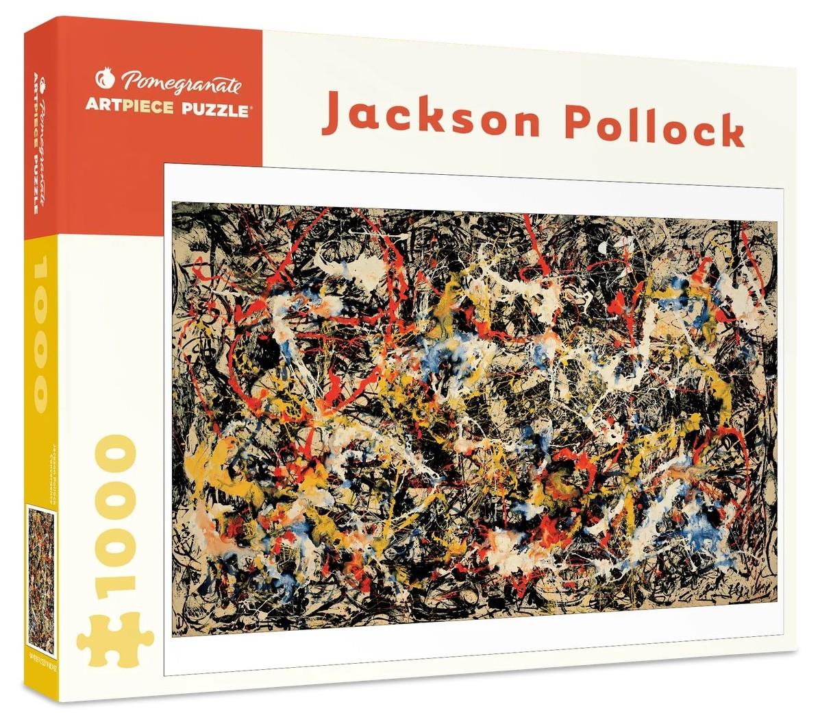 Pomegranate - Jackson Pollock - Convergence - 1000 Piece Jigsaw Puzzle