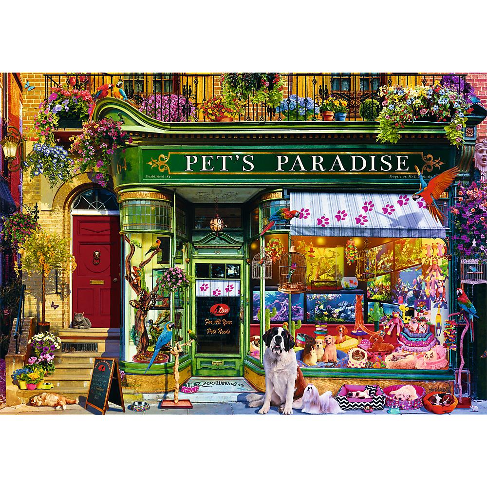 Trefl - Tea Time - Pet' Paradise - 1000 Piece Jigsaw Puzzle