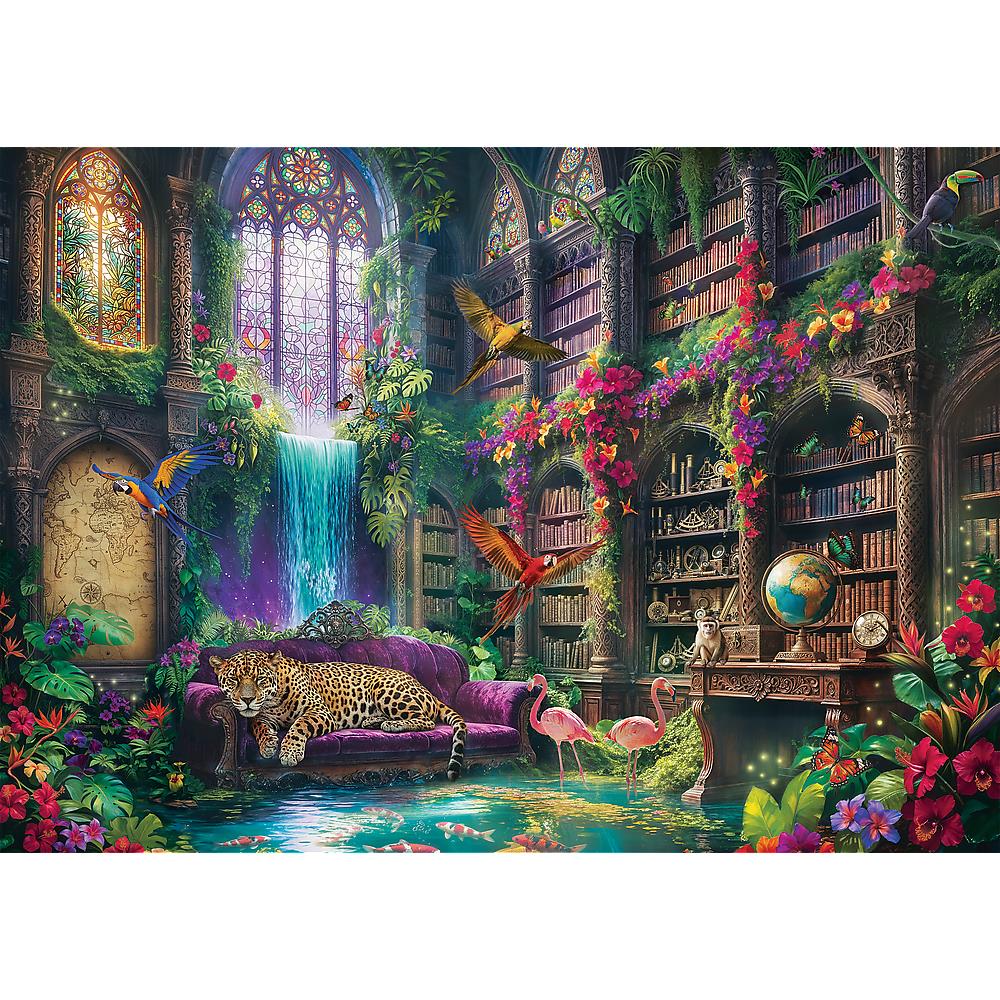 Trefl - Magical Library - 1000 Piece Jigsaw Puzzle