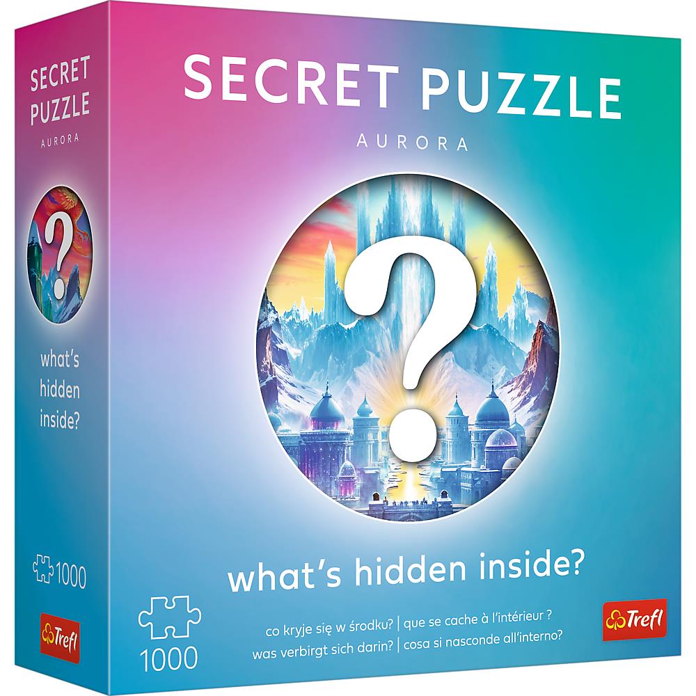 Trefl - Secret Puzzle - Aurora - 1000 Piece Jigsaw Puzzle