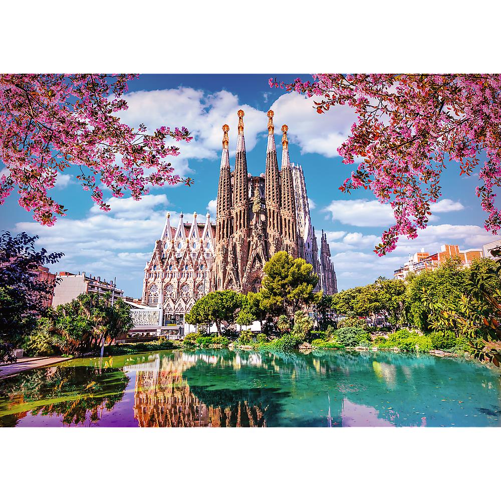 Trefl - Photo Odyssey - Sagrada Família Barcelona - Spain - 1000 Piece Jigsaw Puzzle
