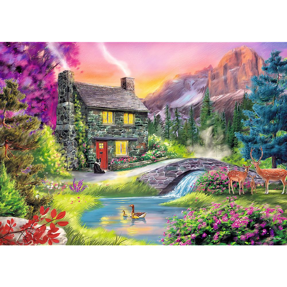 Trefl - Mountain idyll - 500 Piece Jigsaw Puzzle