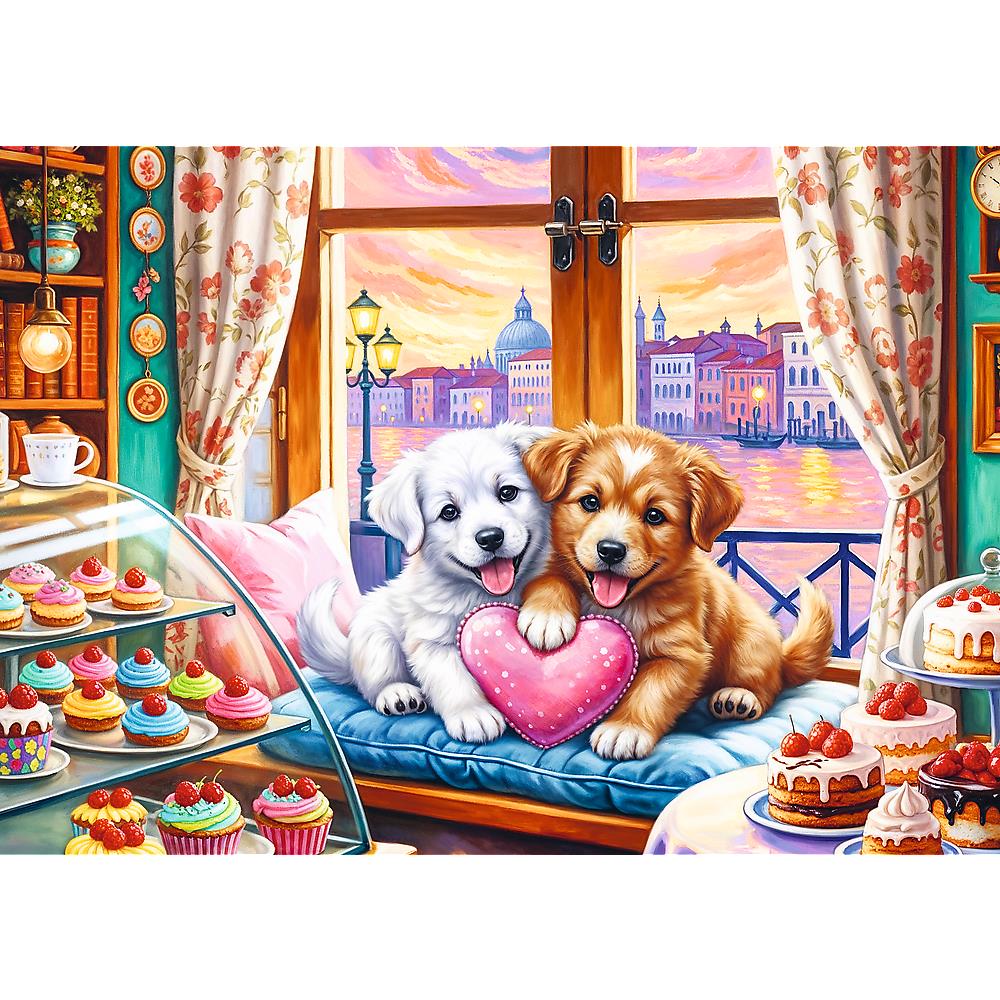 Trefl - Puppy Love - 500 Piece Jigsaw Puzzle
